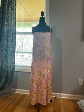 Billabong Pink Floral Maxi Dress
